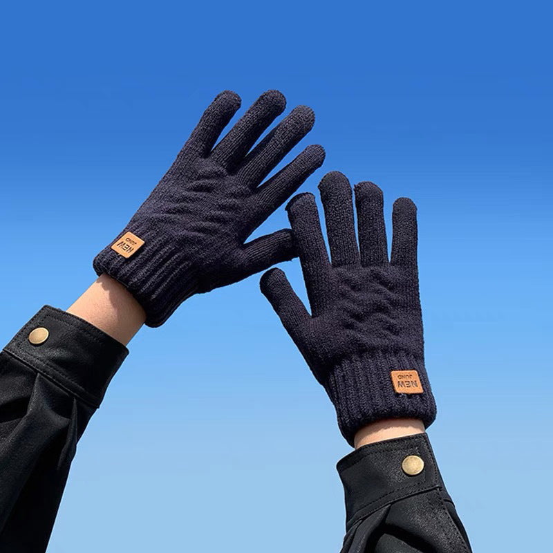 Women's & Men's Wool Keep Warm Touch Screen Outdoor Gloves