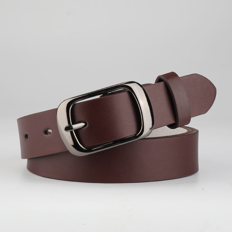 Women's Korean Retro Pin Buckle Trendy Personality Belts