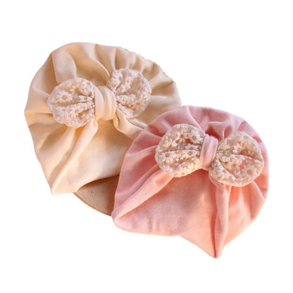 Cotton Born Indian Spring Bow Princess Kids' Headwear