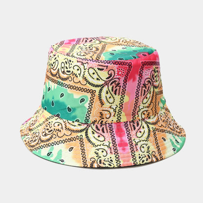 Women's & Men's Paisley Fisherman Hat Double-sided Fashion Sun Hats & Caps