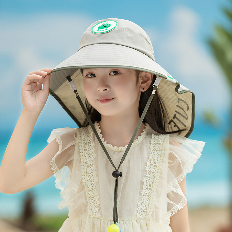 Women's & Men's Sun Protection Hat Uv Summer Topless Kids' Headwear