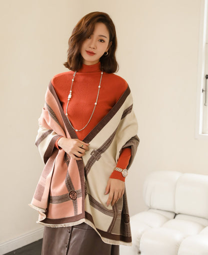 Women's Winter Fashionable Korean Thick Warm High-grade Scarfs