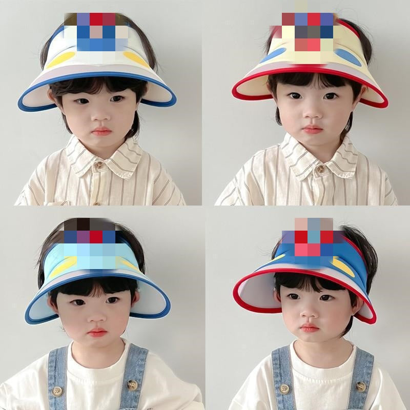 Children's Summer Hat Sun Protection Fashion Topless Kids' Headwear