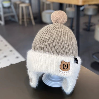 Children's Gary Cloth Knitted Hat Cartoon Little Kids' Headwear