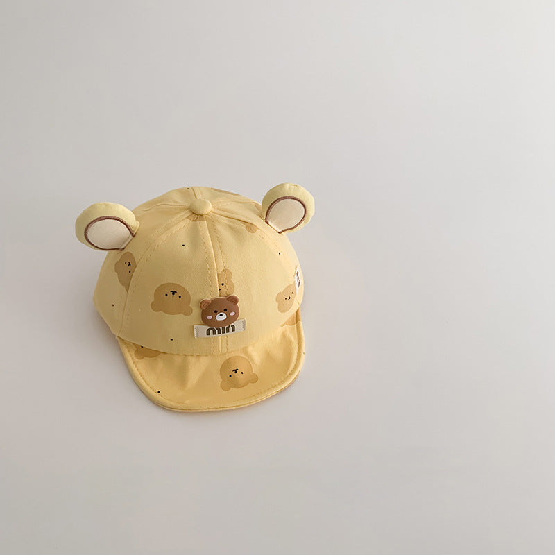 Autumn South Hat Boy Cute Bear Soft Kids' Headwear