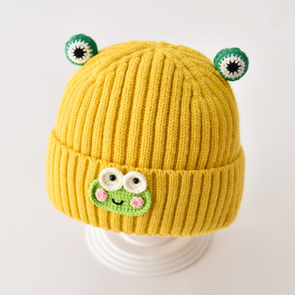 Hat Knitted Cute Super Korean Woolen Kids' Headwear