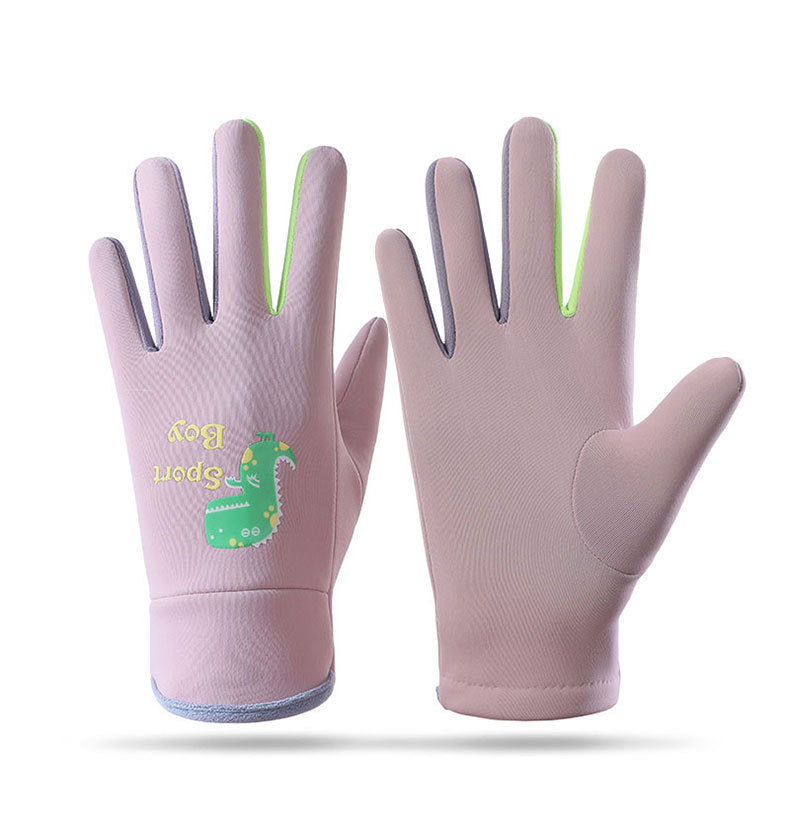 Children's Outdoor Sports Cycling Cold Protection Waterproof Gloves